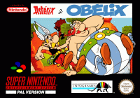 Asterix PAL Super Nintendo PAL box art